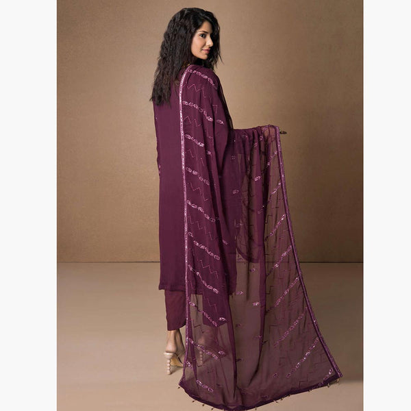 Mehnaz Luxury Fancy  Embroidered Lawn 3Pcs Unstitched Suit - 9, Women, 3Pcs Shalwar Suit, Mi Creation, Chase Value