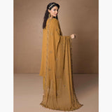 Mehnaz Luxury Fancy  Embroidered Lawn 3Pcs Unstitched Suit - 3, Women, 3Pcs Shalwar Suit, Mi Creation, Chase Value