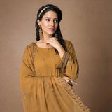 Mehnaz Luxury Fancy  Embroidered Lawn 3Pcs Unstitched Suit - 3, Women, 3Pcs Shalwar Suit, Mi Creation, Chase Value