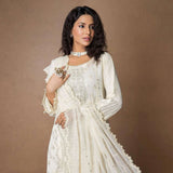 Mehnaz Luxury Fancy  Embroidered Lawn 3Pcs Unstitched Suit - 5, Women, 3Pcs Shalwar Suit, Mi Creation, Chase Value