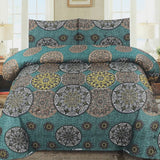 Valuables Double Bed Sheet - Multi Color, Double Size Bed Sheet, Chase Value, Chase Value