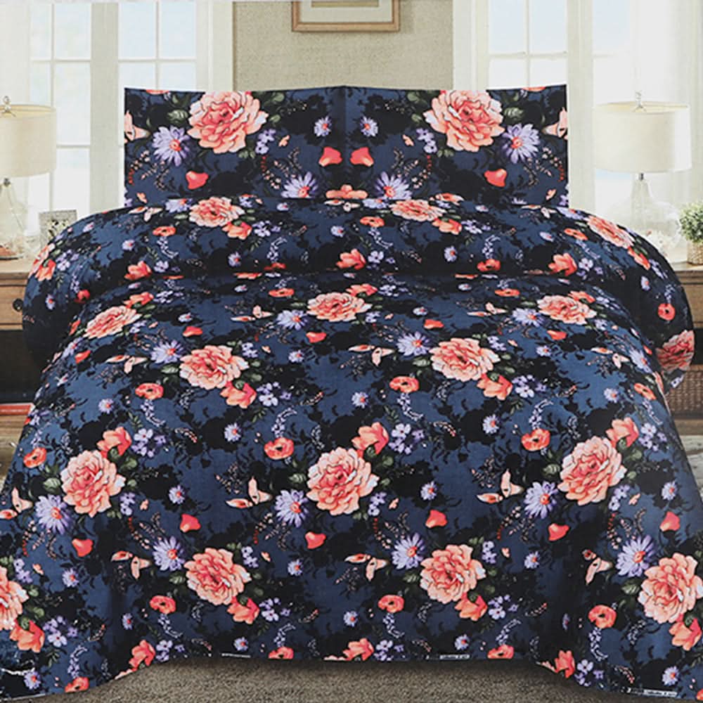 Valuables Double Bed Sheet - Multi Color, Double Size Bed Sheet, Chase Value, Chase Value