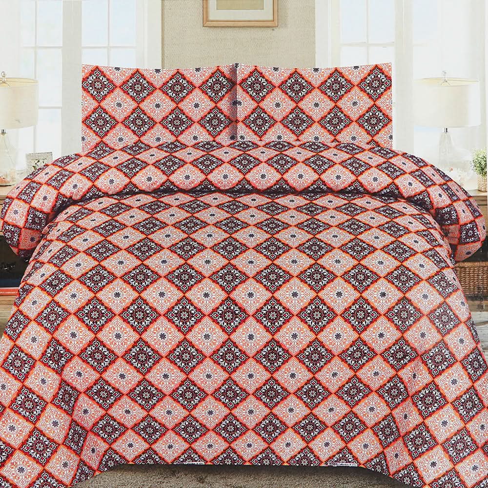 Valuables Double Bed Sheet - Multi Color, Double Size Bed Sheet, Chase Value, Chase Value