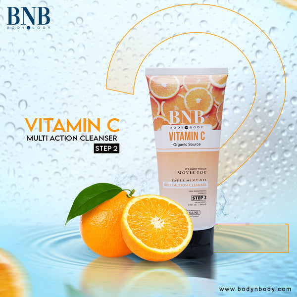 BNB Vitamin C Multi Action Cleanser 200ml
