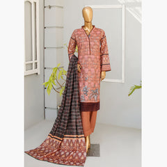 Musfirah Digital Lawn Printed 3Pcs Unstitched Suit