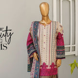Musfirah Digital Lawn Printed 3Pcs Unstitched Suit, Women, 3Pcs Shalwar Suit, Leeds Textile, Chase Value