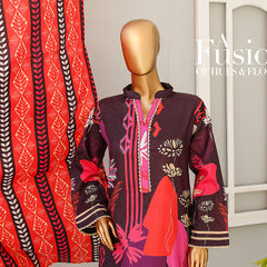 Musfirah Digital Lawn Printed 3Pcs Unstitched Suit