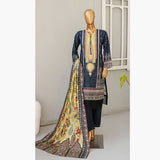 Musfirah Digital Lawn Printed 3Pcs Unstitched Suit, Women, 3Pcs Shalwar Suit, Leeds Textile, Chase Value