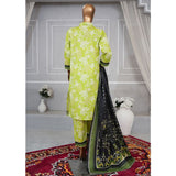 Leeds Muskan Digital Lawn Printed 3Pcs Unstitched Suit Cord's With Dupatta, Women, 3Pcs Shalwar Suit, Leeds Textile, Chase Value