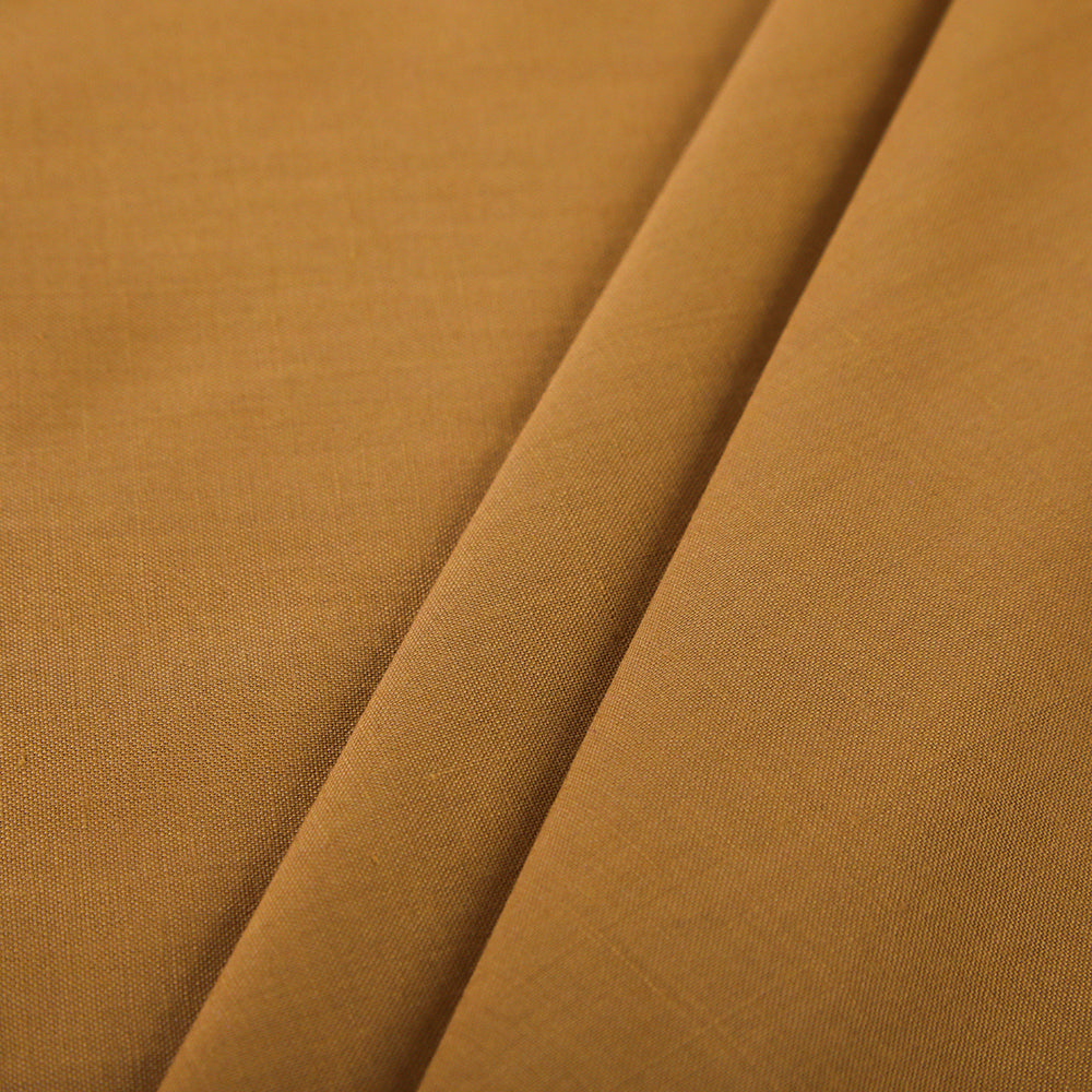 Men's Valuable Plain Polyester Viscose Unstitched Suit - Mustard, Men's Unstitched Fabric, Chase Value, Chase Value