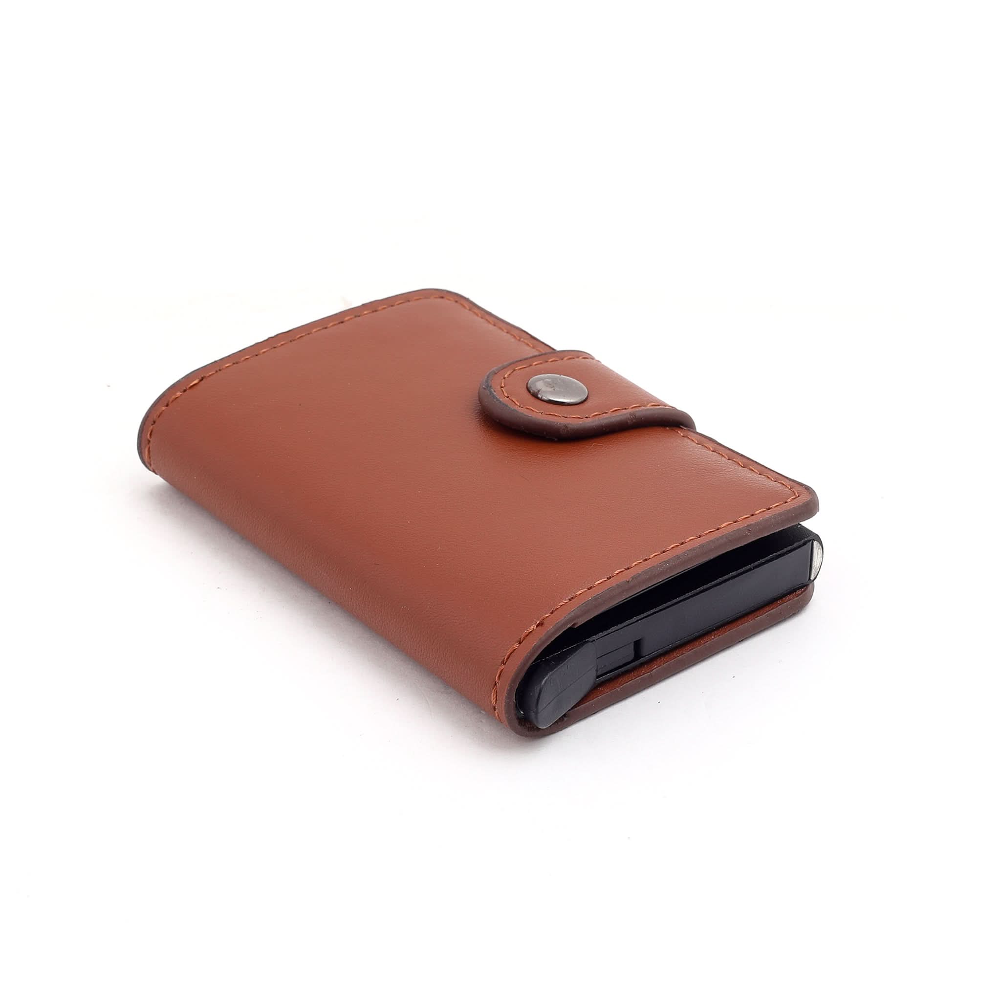 Aluminum Leather Popup Card Holder, Men's Wallets, Chase Value, Chase Value