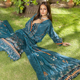 Schick Natasha Slub Lawn Embroidered Unstitched 3Pcs Suit - 1, Women, 3Pcs Shalwar Suit, MI Creation, Chase Value
