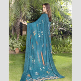 Schick Natasha Slub Lawn Embroidered Unstitched 3Pcs Suit - 1, Women, 3Pcs Shalwar Suit, MI Creation, Chase Value