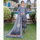 Schick Natasha Slub Lawn Embroidered Unstitched 3Pcs Suit - 6, Women, 3Pcs Shalwar Suit, MI Creation, Chase Value
