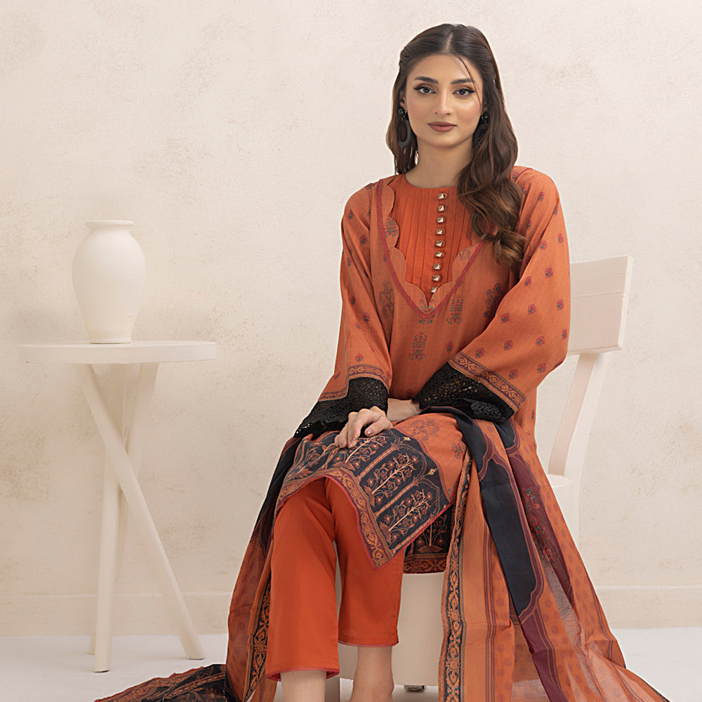 Regalia Nino Kara Cotton Digital Printed Unstitched 3pcs Suit - 8, Women, 3Pcs Shalwar Suit, Regalia Textiles, Chase Value