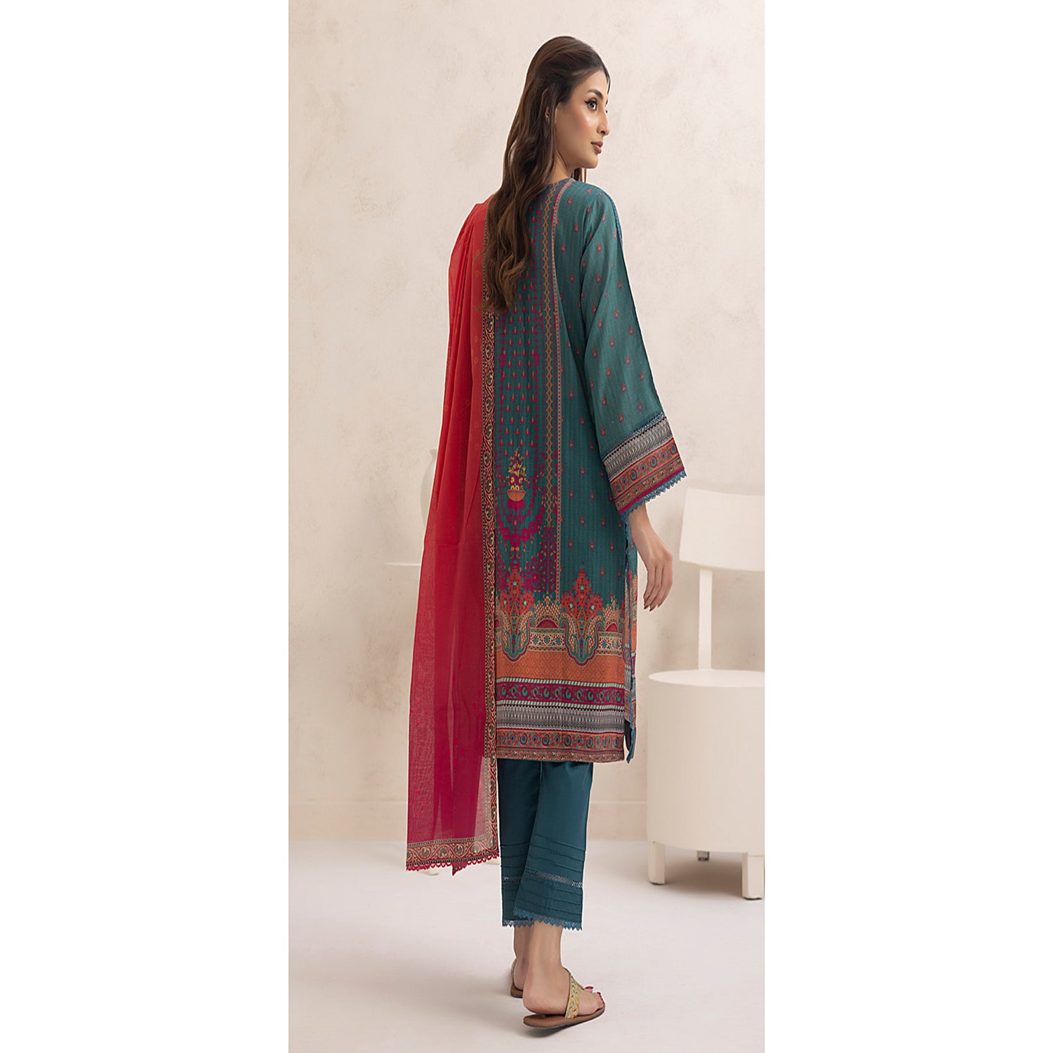 Regalia Nino Kara Cotton Digital Printed Unstitched 3pcs Suit - 9, Women, 3Pcs Shalwar Suit, Regalia Textiles, Chase Value