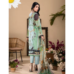 Ruby Lawn Printed Embroidered Unstitched 3Pcs Suit - 4, Women, 3Pcs Shalwar Suit, Zesh Textile, Chase Value