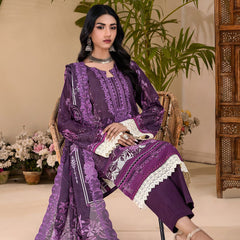 Ruby Lawn Printed Embroidered Unstitched 3Pcs Suit - 8, Women, 3Pcs Shalwar Suit, Zesh Textile, Chase Value