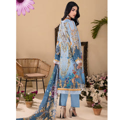 Ruby Lawn Printed Embroidered Unstitched 3Pcs Suit - 9, Women, 3Pcs Shalwar Suit, Zesh Textile, Chase Value