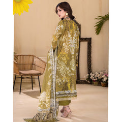 Ruby Lawn Printed Embroidered Unstitched 3Pcs Suit - 6, Women, 3Pcs Shalwar Suit, Zesh Textile, Chase Value