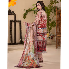 Ruby Lawn Printed Embroidered Unstitched 3Pcs Suit - 3, Women, 3Pcs Shalwar Suit, Zesh Textile, Chase Value