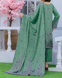 RA-Bin Hameed Noori Viscose Luxury Jacquard Suit - 3 Pc