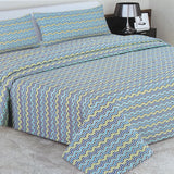 Double Bedsheet 3Pcs - Multi Color, Double Size Bed Sheet, Chase Value, Chase Value