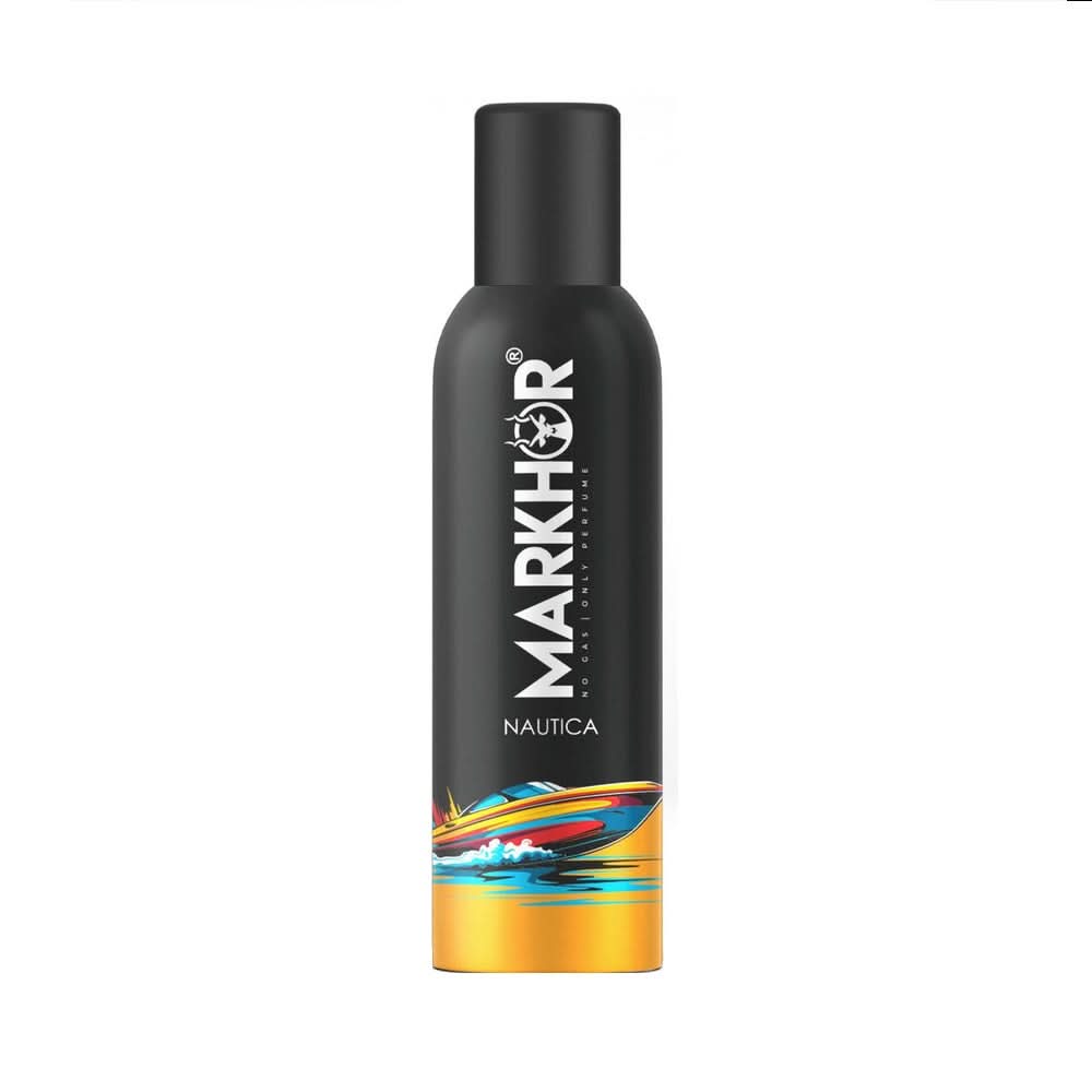 Markhor Body Spray Non Gas Adventure 120ml - Nautica, Men Body Spray & Mist, Markhor, Chase Value