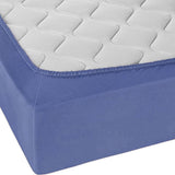 Single Bed Fitted Sheet Jersey - Navy Blue, Single Size Bed Sheet, Chase Value, Chase Value