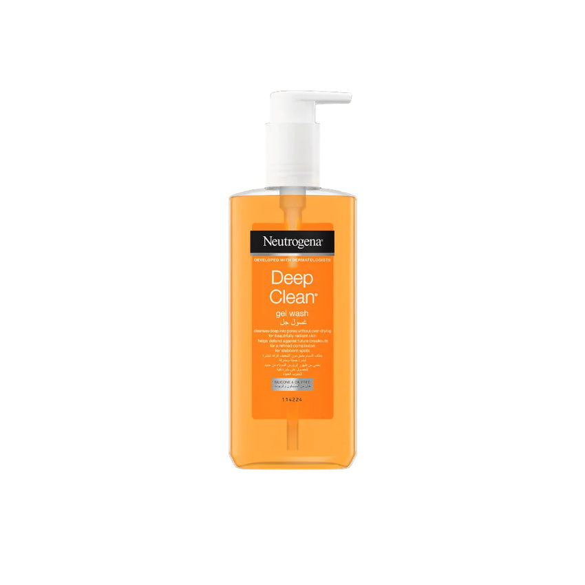 Neautrogena Visibly Deep Clean Gel Wash 200ml, Face Washes, Neutrogena, Chase Value