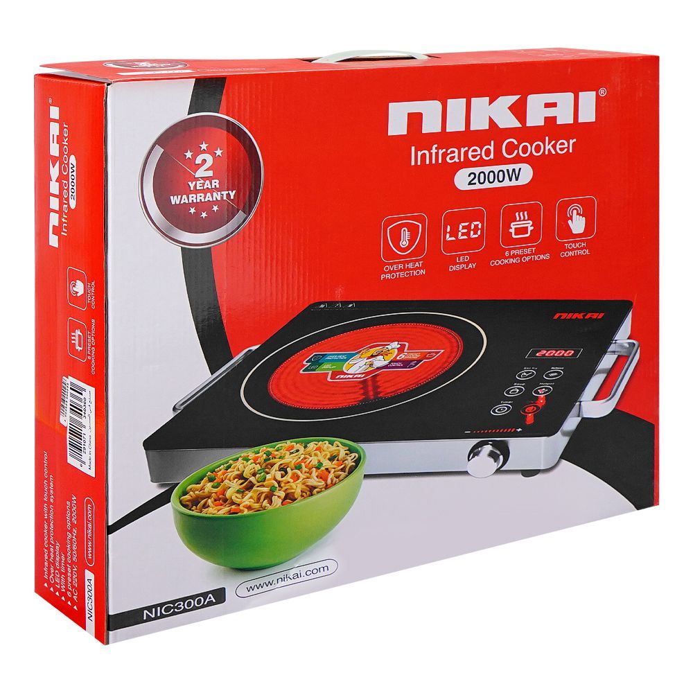 Nikai Infrared Cooker NIC-300A, Cookware & Pans, Nikai, Chase Value