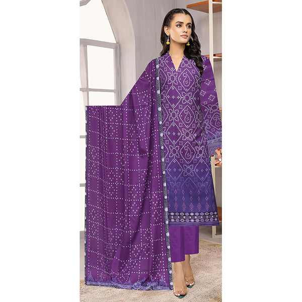 Noor Jahan Sana Lakhani Printed Lawn Suit Unstitched 3Pcs V1 - 5