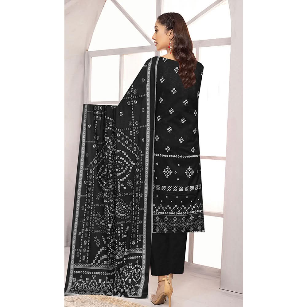 Noor Jahan Sana Lakhani Printed Lawn Suit Unstitched 3Pcs V1 - 1, Women, 3Pcs Shalwar Suit, Noor Jahan, Chase Value