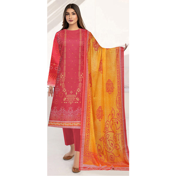 Noor Jahan Sana Lakhani Printed Lawn Suit Unstitched 3Pcs V1 - 8, Women, 3Pcs Shalwar Suit, Noor Jahan, Chase Value