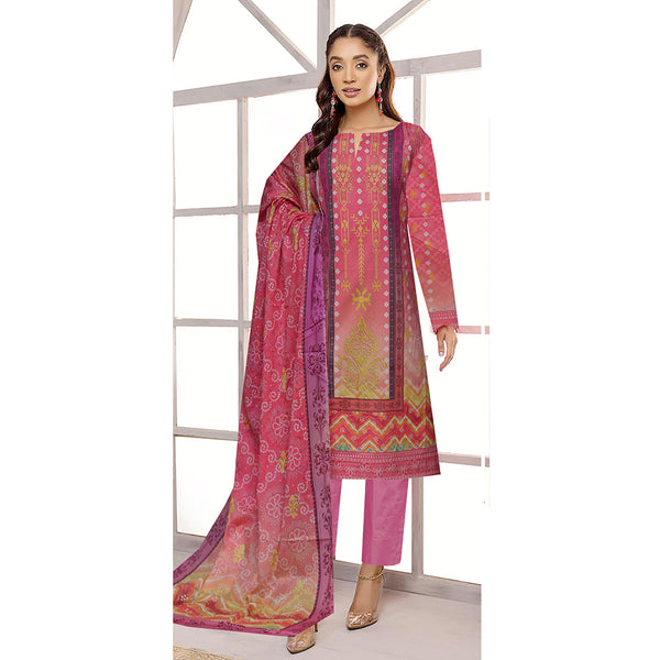 Noor Jahan Sana Lakhani Printed Lawn Suit Unstitched 3Pcs V1 - 2