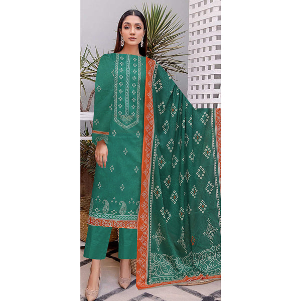 Noor Jahan Sana Lakhani Printed Lawn Suit Unstitched 3Pcs V1 - 7, Women, 3Pcs Shalwar Suit, Noor Jahan, Chase Value