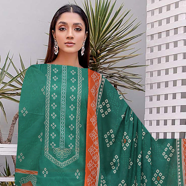 Noor Jahan Sana Lakhani Printed Lawn Suit Unstitched 3Pcs V1 - 7, Women, 3Pcs Shalwar Suit, Noor Jahan, Chase Value