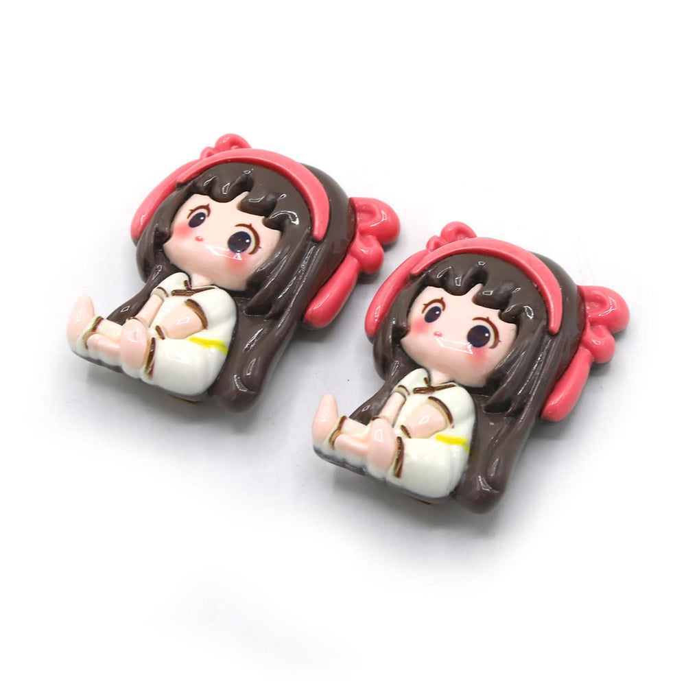 Hair Pins Pack of 2 - Coffee, Girls Hair Accessories, Chase Value, Chase Value