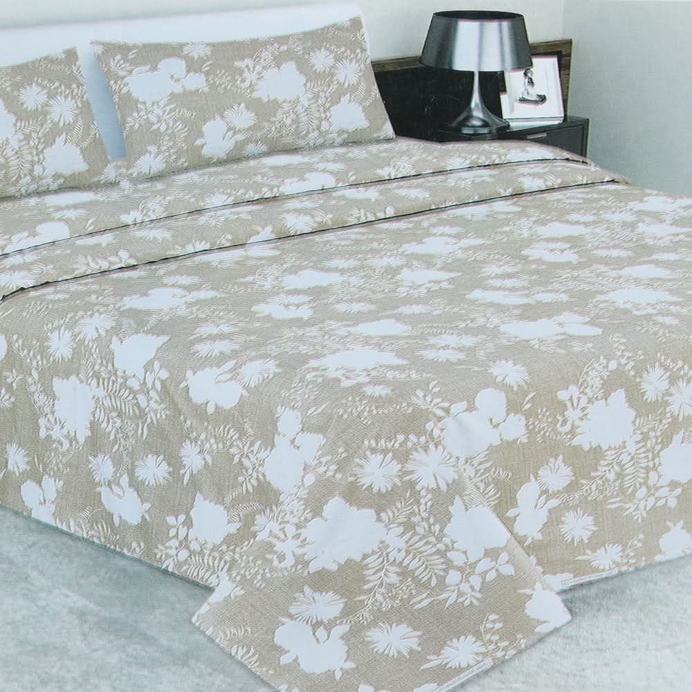 Double Bedsheet 3Pcs - Multi Color, Double Size Bed Sheet, Chase Value, Chase Value