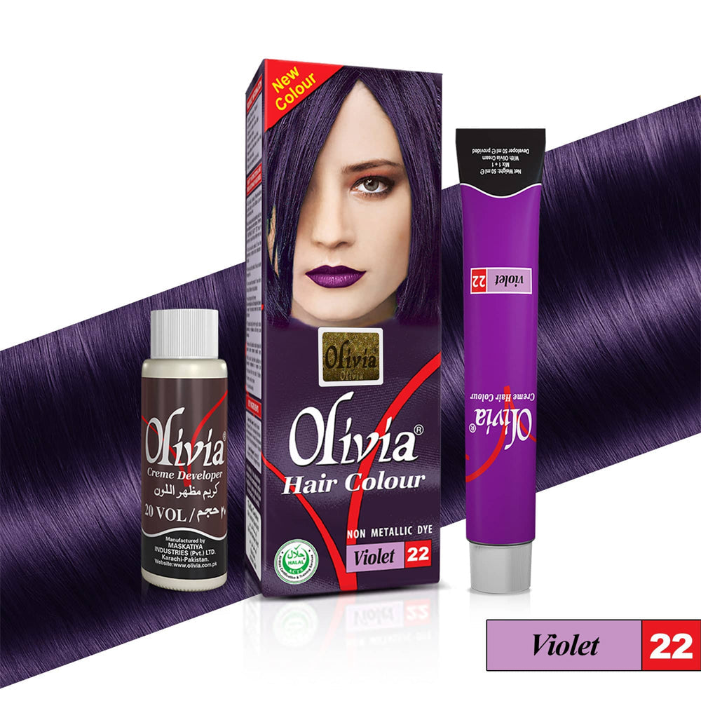 Olivia Hair Color, 22 Violet, Hair Color, Olivia, Chase Value