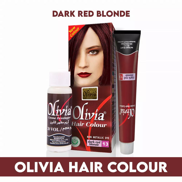 Olivia Hair Colour Dark Red Blonde, 13