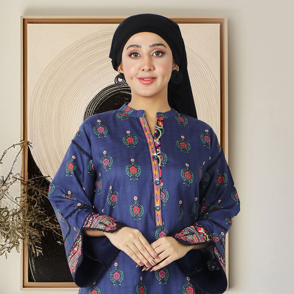 Eminent Women's Lawn Kurti 1Pcs - P01, Women, Unstitched Kurti, Eminent, Chase Value