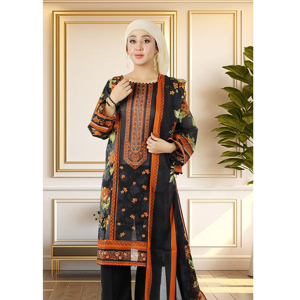 Eminent Women's Digital Printed Lawn 2Pcs Suit - P03, Women, 3Pcs Shalwar Suit, Eminent, Chase Value