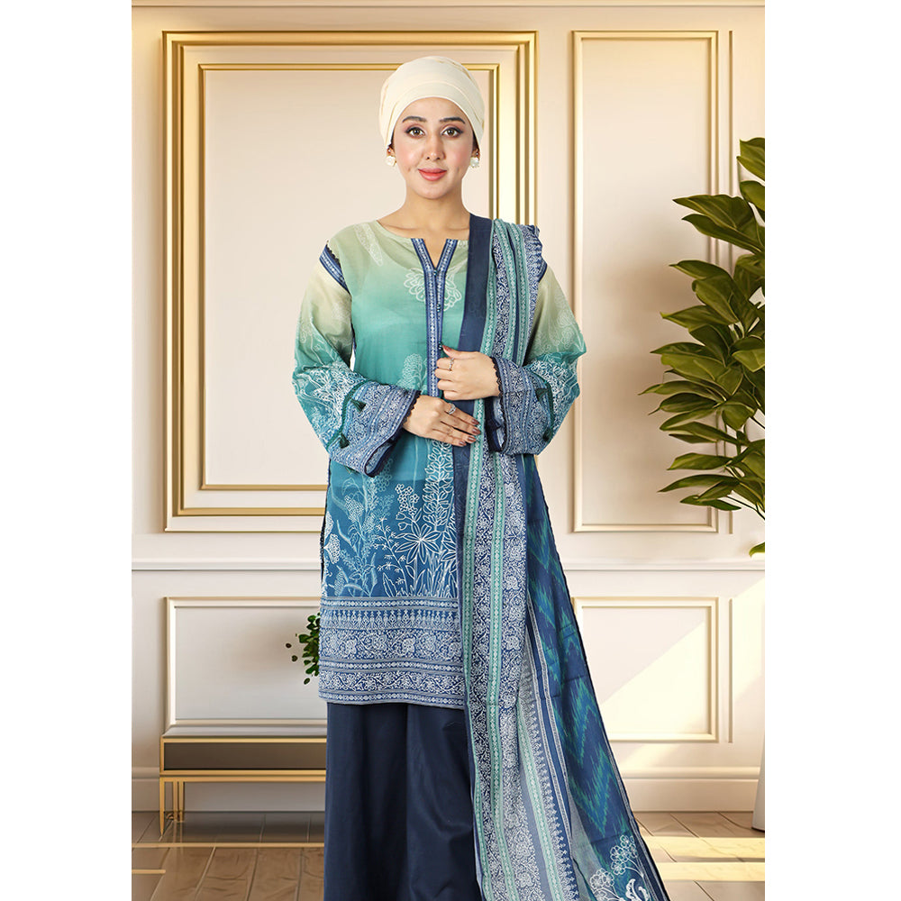 Eminent Women's Digital Printed Lawn 2Pcs Suit - P04, Women, 2Pcs Shalwar Suit, Eminent, Chase Value