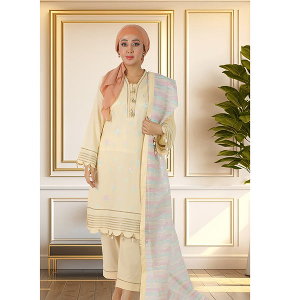 Eminent Women's Unstitched 3Pcs Suits - P25, Women, 3Pcs Shalwar Suit, Eminent, Chase Value