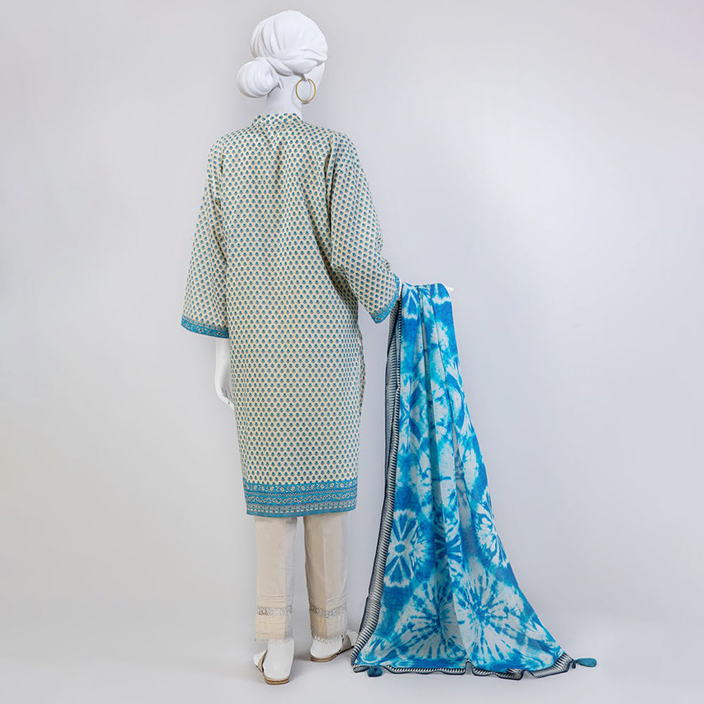 Panjnad Pehnawa Printed Lawn Unstitched 3Pcs Suit - 1165, Women, 3Pcs Shalwar Suit, Junaid Jamshed, Chase Value