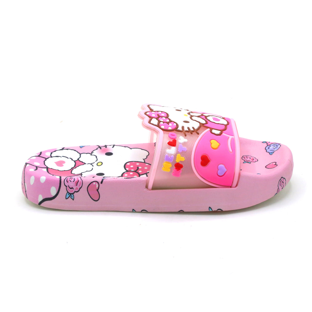 Girls Slider - Pink, Girls Slippers, Chase Value, Chase Value