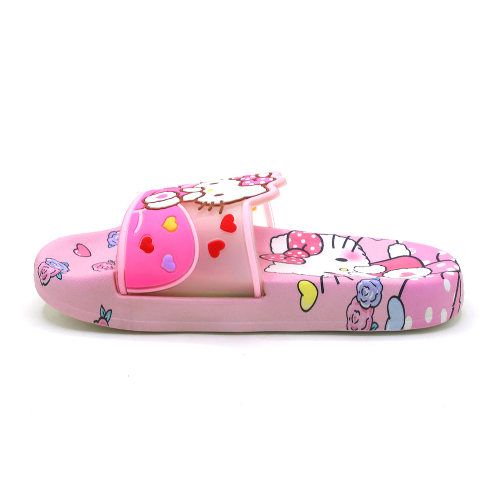 Girls Slider - Pink, Girls Slippers, Chase Value, Chase Value