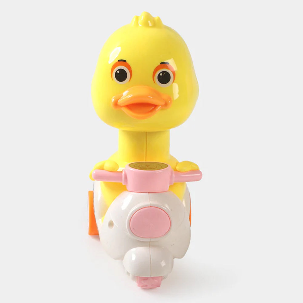 Duck Motorcycle Toy - Pink, Non-Remote Control, Chase Value, Chase Value