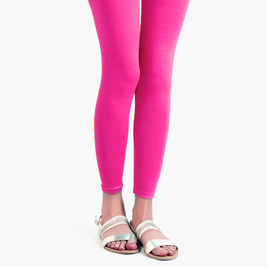 Women's Plain Tights 48'' - Pink, Women Pants & Tights, Chase Value, Chase Value